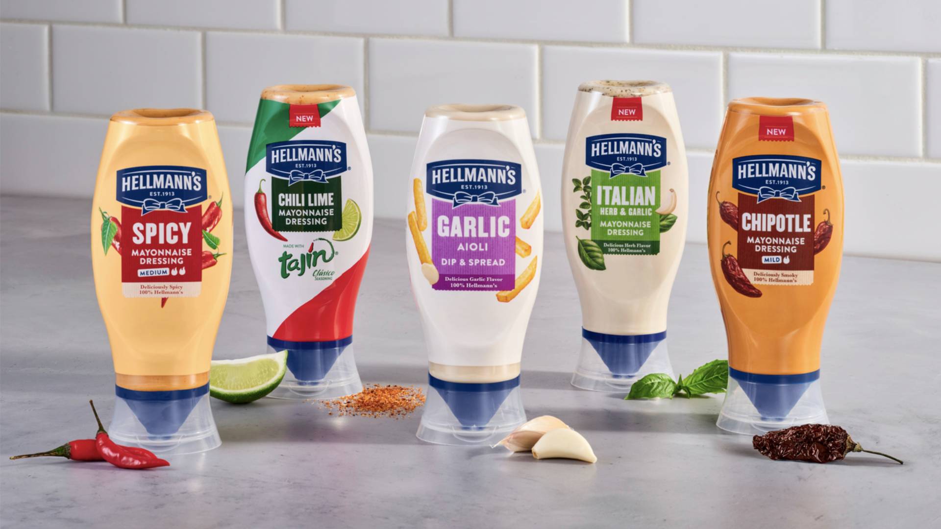 Dòng sản phẩm mayonnaise có hương vị của Hellmann’s thuộc danh mục Thực phẩm của Unilever.