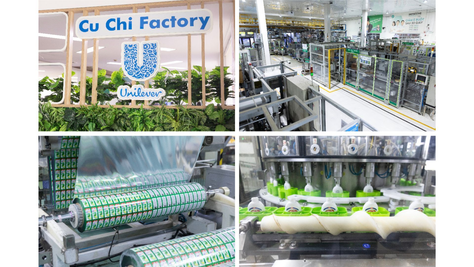 Tại nhà máy Unilever Củ Chi, các năng lực số được đưa vào những khâu có tác động trực tiếp đến chất lượng sản phẩm, an toàn lao động và hiệu suất dây chuyền.