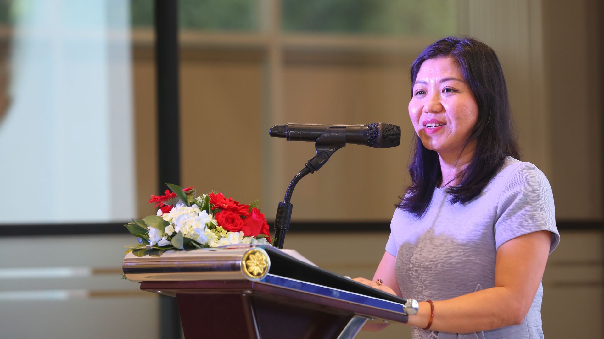 Bà Nguyễn Thị Mai - Phó Chủ tịch Ngành hàng Chăm sóc Gia đình Unilever Việt Nam