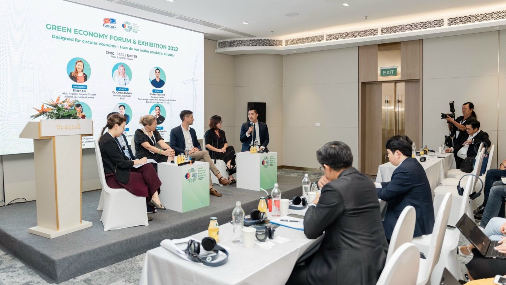 Phiên thảo luận về kinh tế tuần hoàn của Unilever tại GEFE 2023