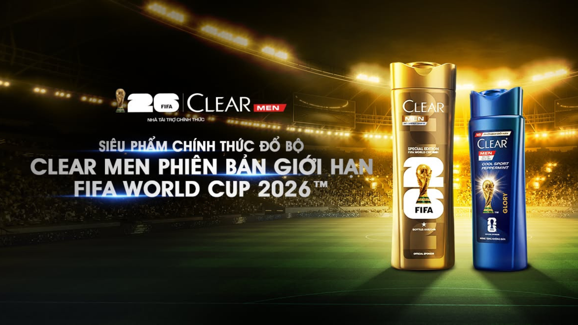 Dầu gội chăm sóc cho da đầu nam giới CLEAR MEN
