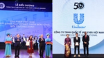 Unilever được vinh danh trong Top 50 Doanh nghiệp Phát triển bền vững tiêu biểu Việt Nam 2026 và Vietnam I4 Impact Awards 2026