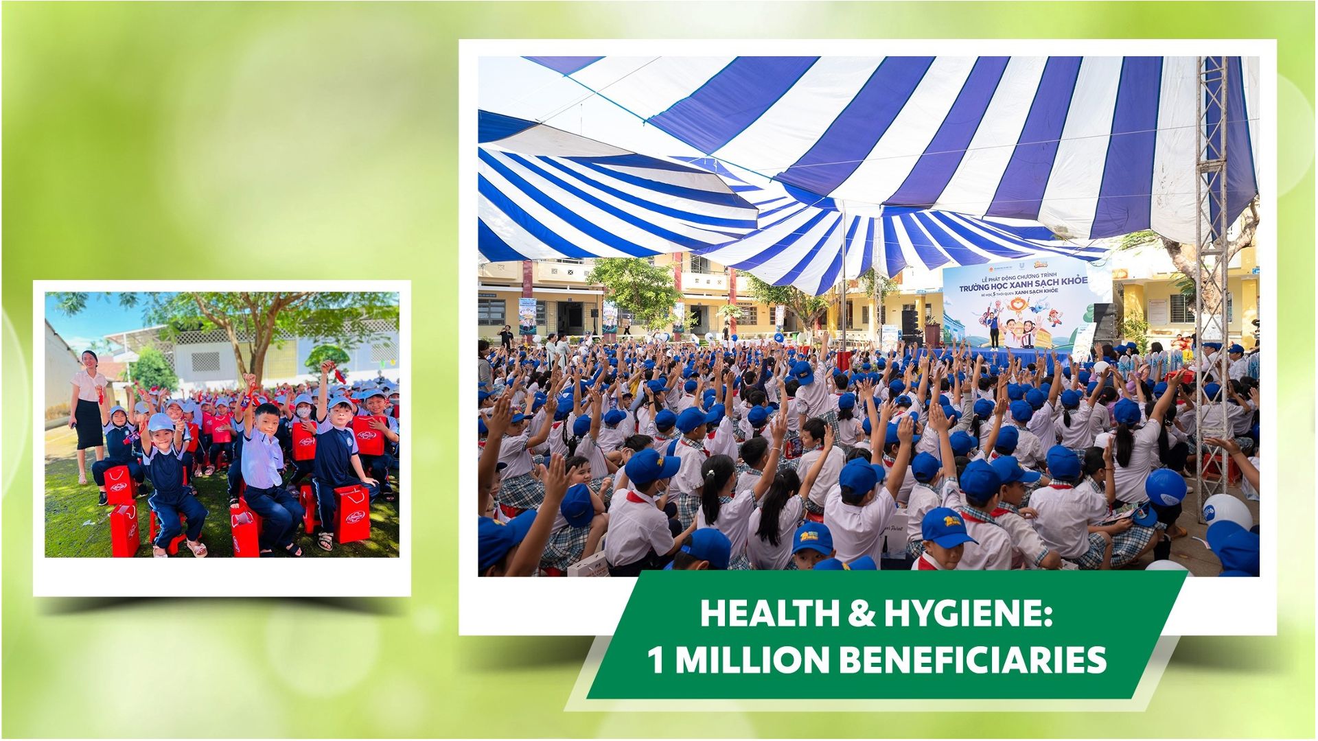  Unilever cải thiện sức khỏe và vệ sinh