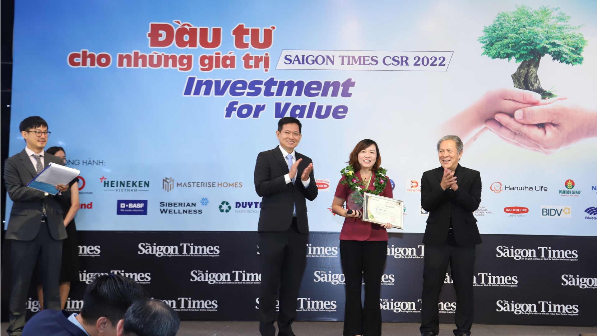 Unilever Việt Nam nhận Giải thưởng CSR của Saigon Times Group