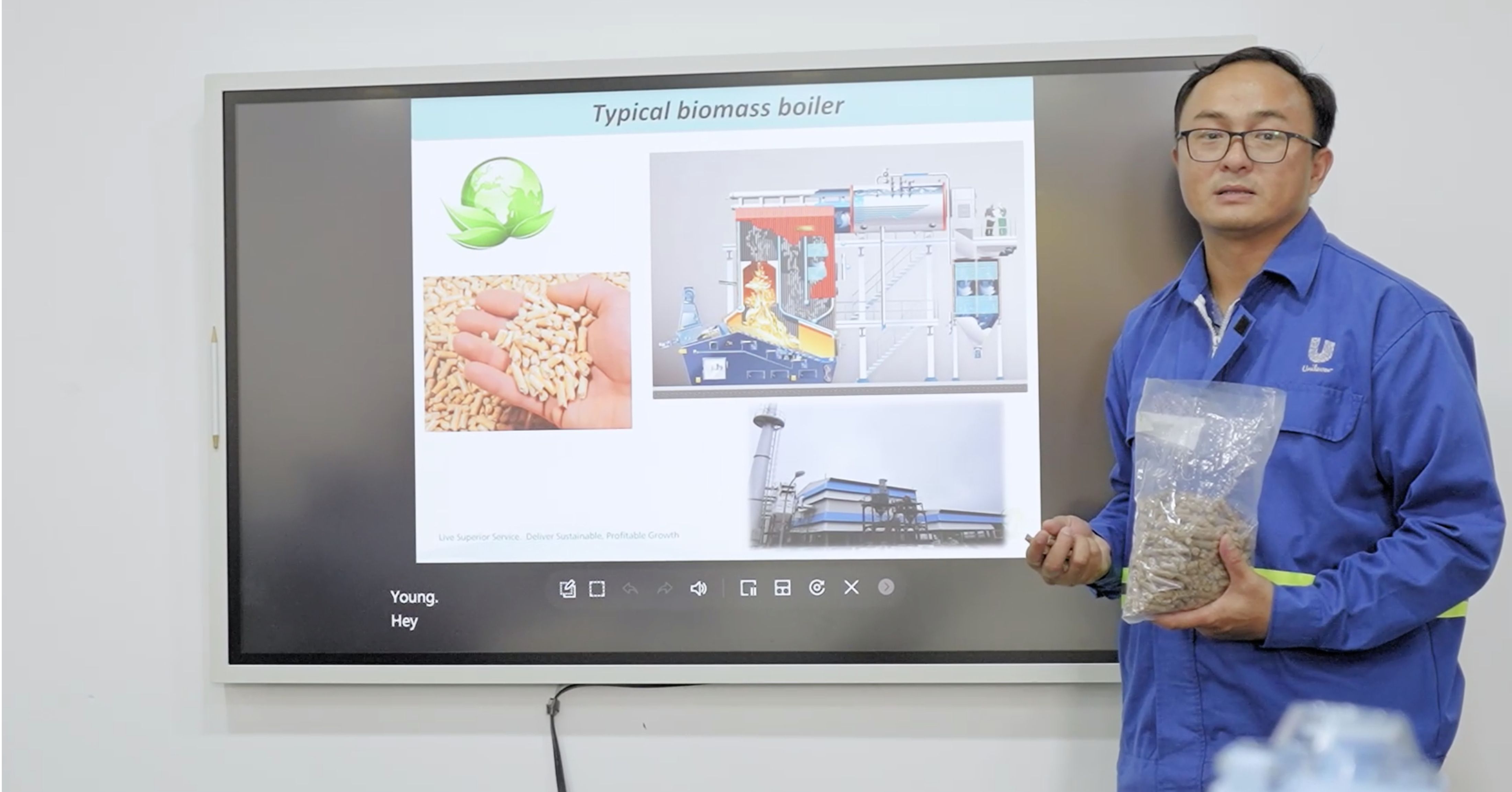 Hoạt động nghiên cứu và ứng dụng Biomass của Unilever