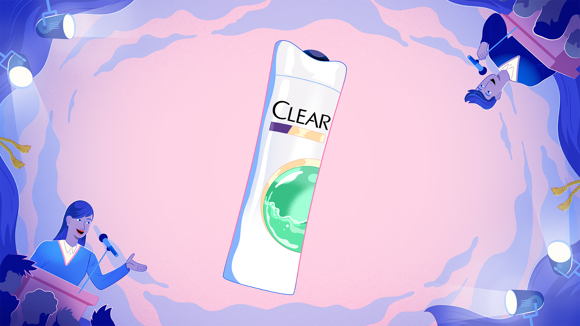 Clear product illustration