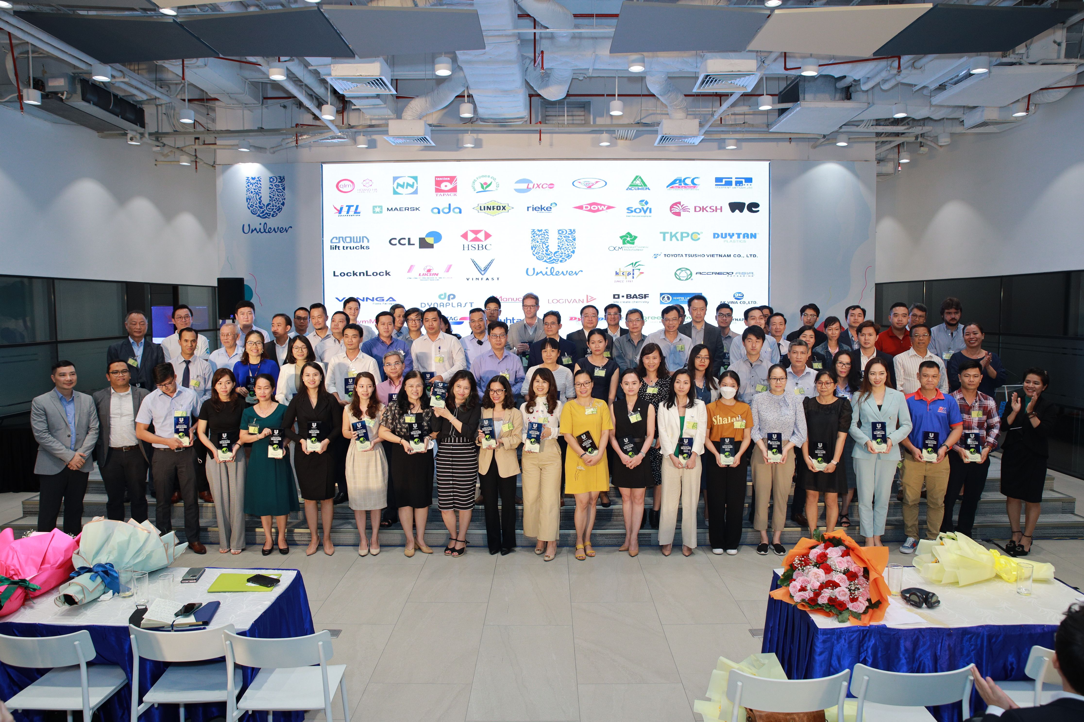 Các đối tác tại hội nghị Chuỗi giá trị không phát thải Unilever