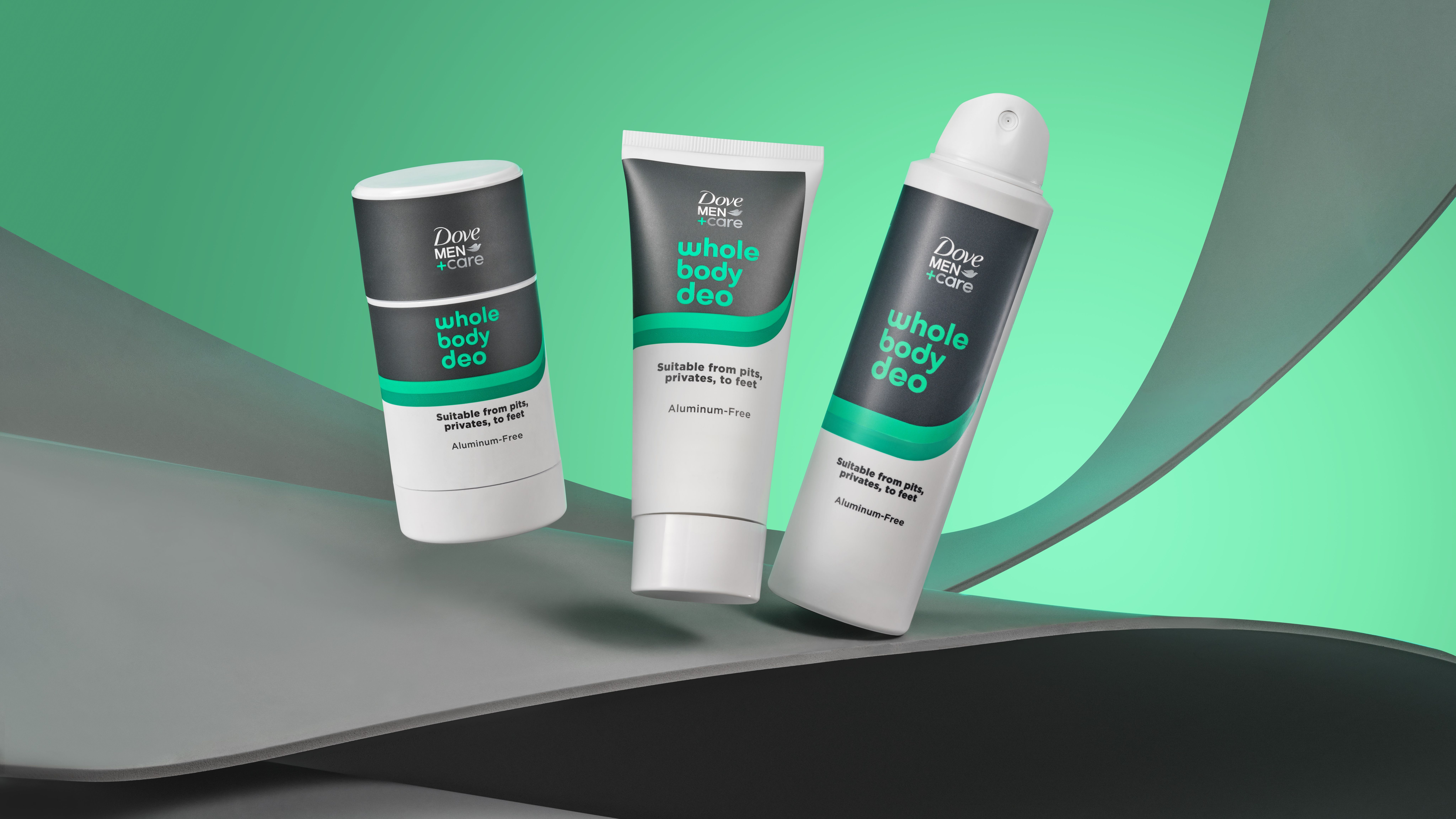 Dòng sản phẩm khử mùi mới nhất của Dove Men+Care được thiết kế để bảo vệ toàn thân khỏi mùi cơ thể.