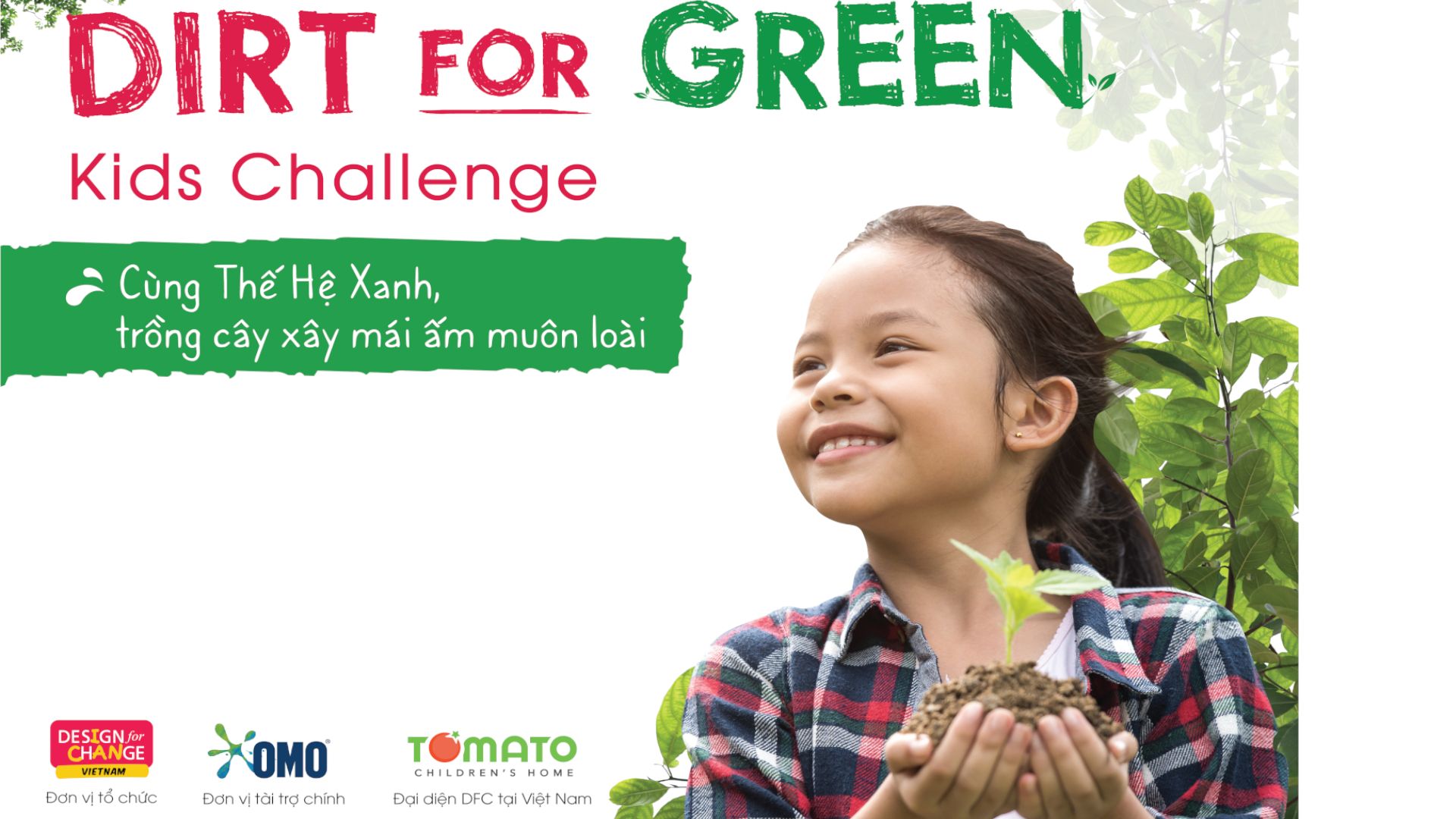 Cuoc thi Dirt for Green Kids Challenge 2022