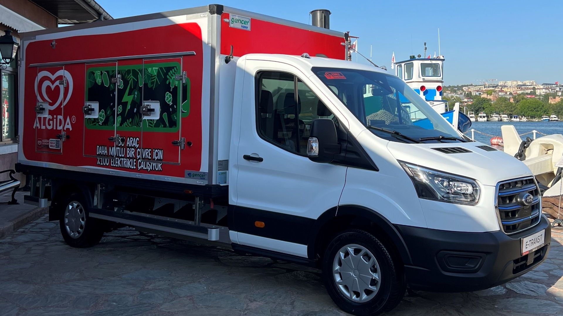 Một trong ba xe tải điện hạng nặng được bổ sung vào đội xe của Unilever tại Thổ Nhĩ Kỳ