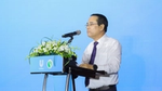 Ông Tăng Thế Cường - Cục trưởng Cục Môi trường, Bộ Nông nghiệp và Môi trường phát biểu khai mạc tại sự kiện