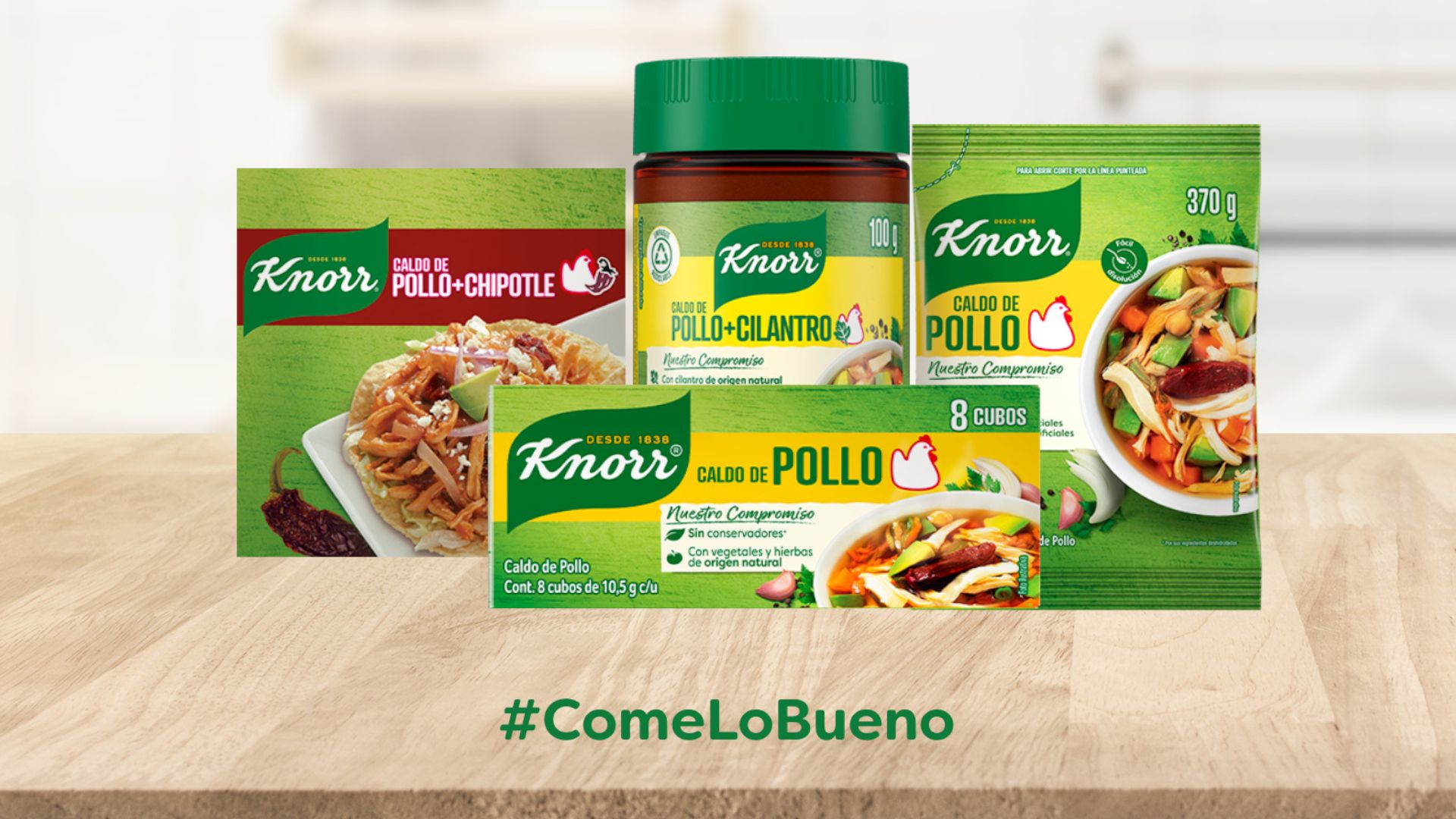 Dòng sản phẩm túi hạt nêm và lọ hạt nêm được sản xuất cho thị trường Mexico