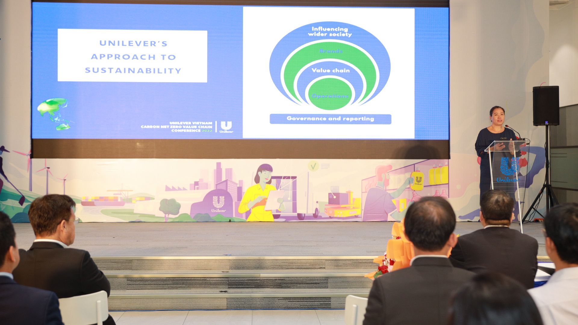 Chủ tịch Unilever Việt Nam chia sẻ về phương pháp tiếp cận để đạt chuỗi giá trị phi phát thải
